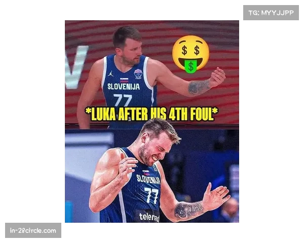 东契奇与裁判轻松互动笑声不断 展现场上友好氛围